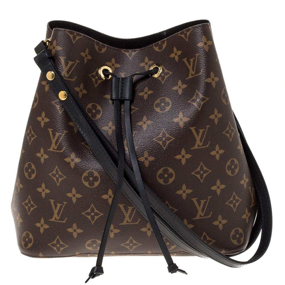 Louis Vuitton Monogram Canvas And Leather Neonoe Bag in Brown - Lyst