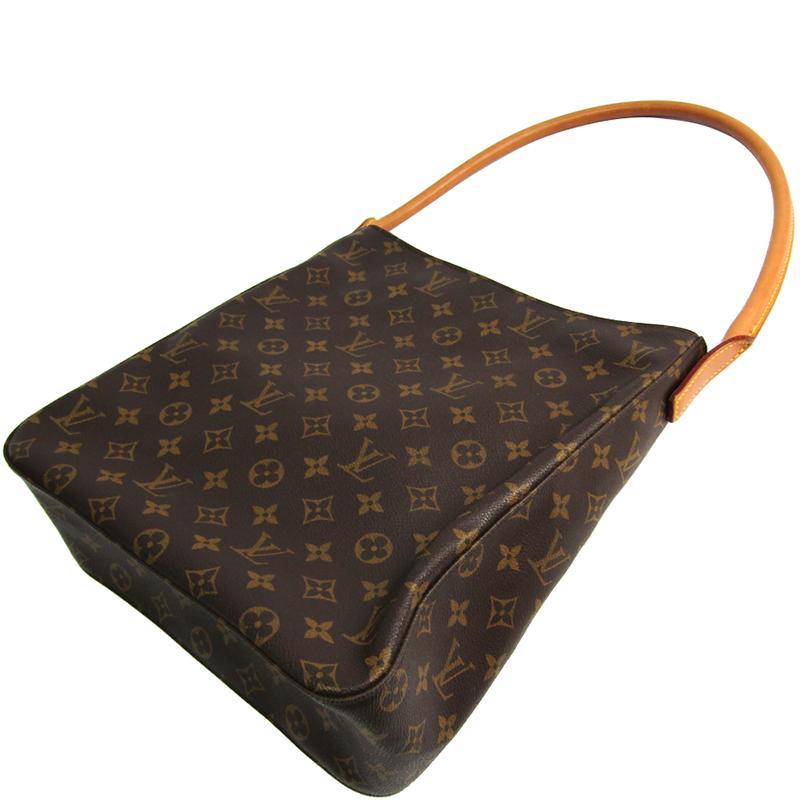 Louis Vuitton Monogram Canvas Looping Gm Bag in Brown - Lyst
