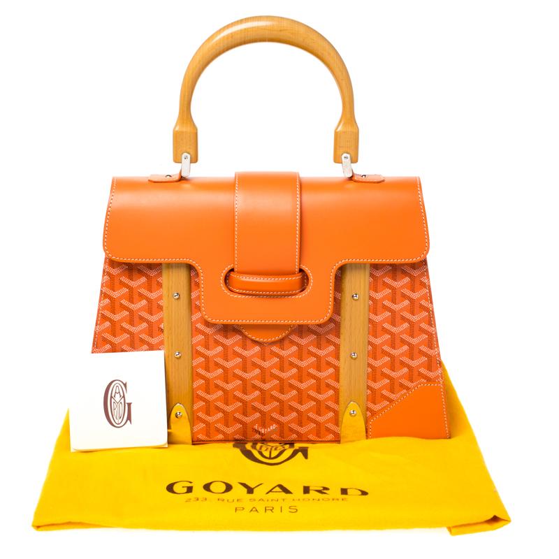 orange goyard bag