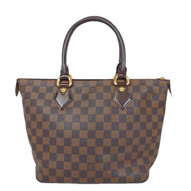 Lyst - Louis Vuitton Damier Ebene Canvas Saleya Pm Bag in Brown