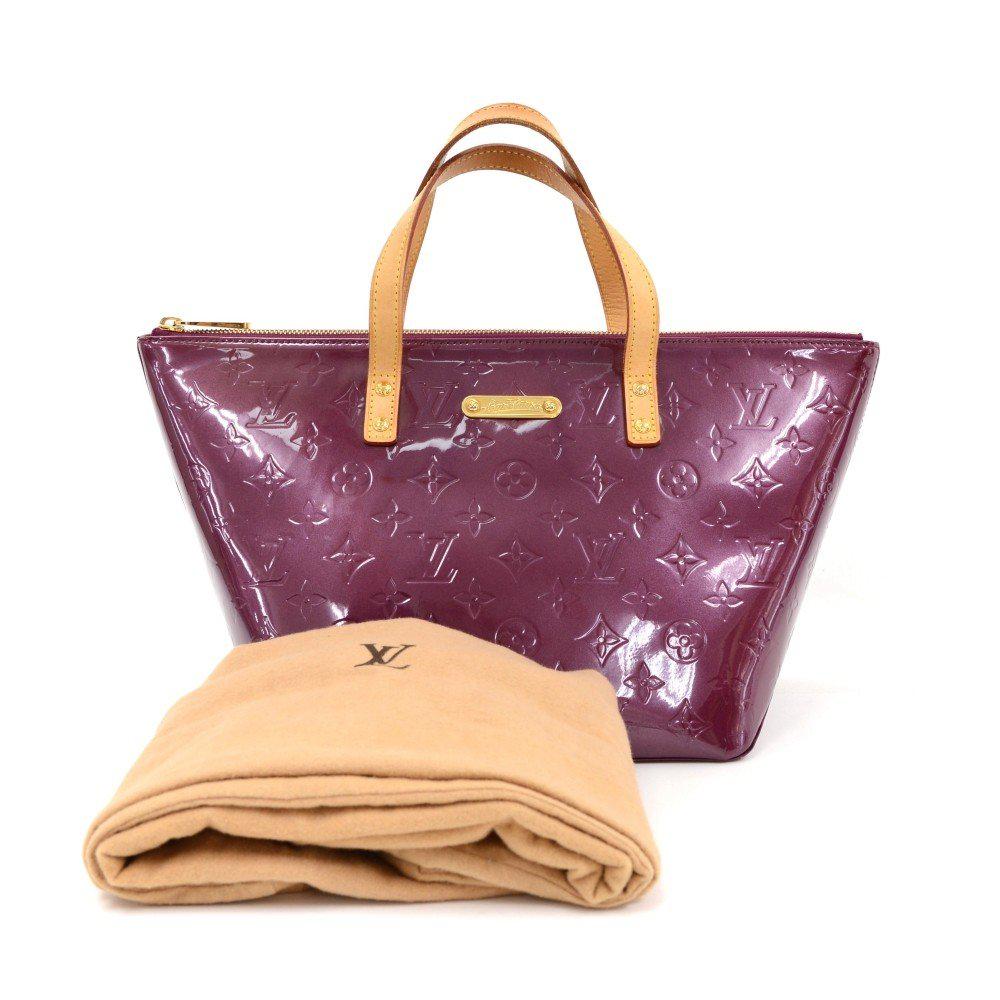 Louis Vuitton Leather Violette Monogram Vernis Bellevue Pm Bag in Purple - Lyst