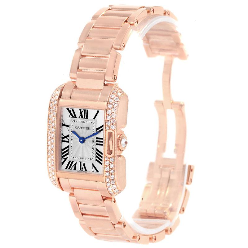 cartier watches for womens rose gold