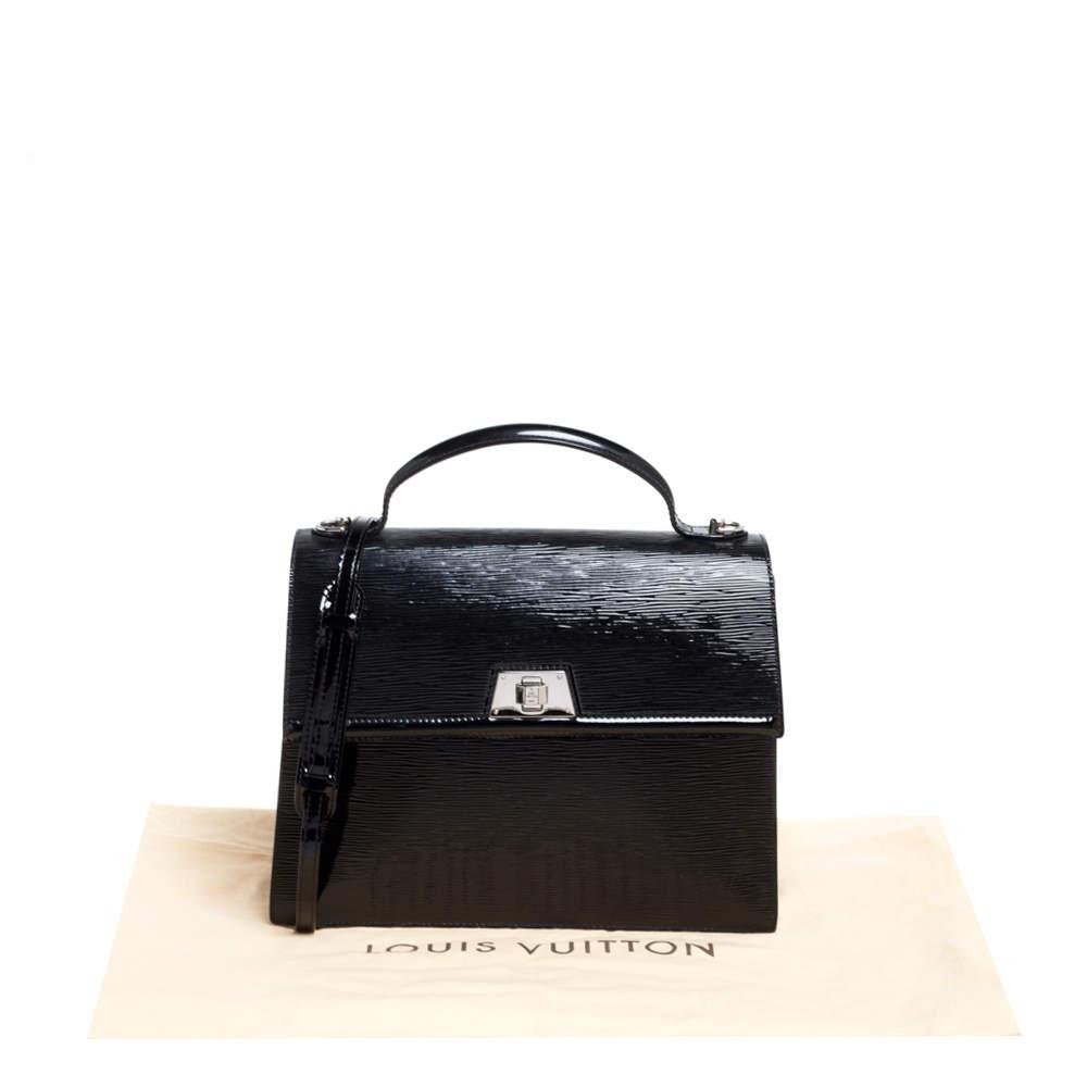 Louis Vuitton Black Electric Epi Leather Sevigne GM Bag Louis