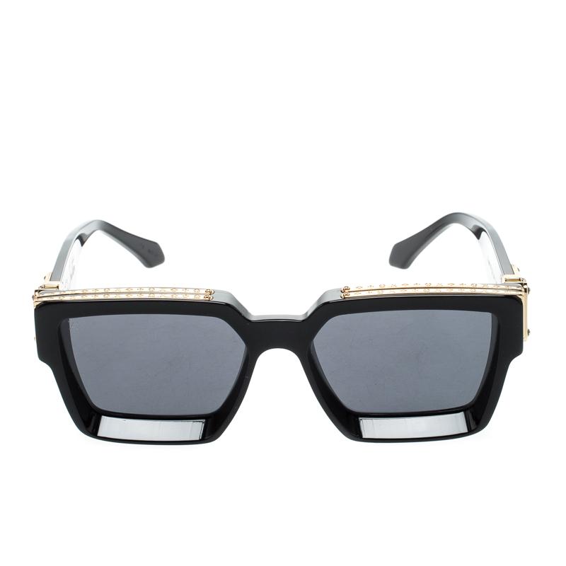 Louis Vuitton Black Z1165w 1.1 Millionaires Square Sunglasses for Men - Lyst