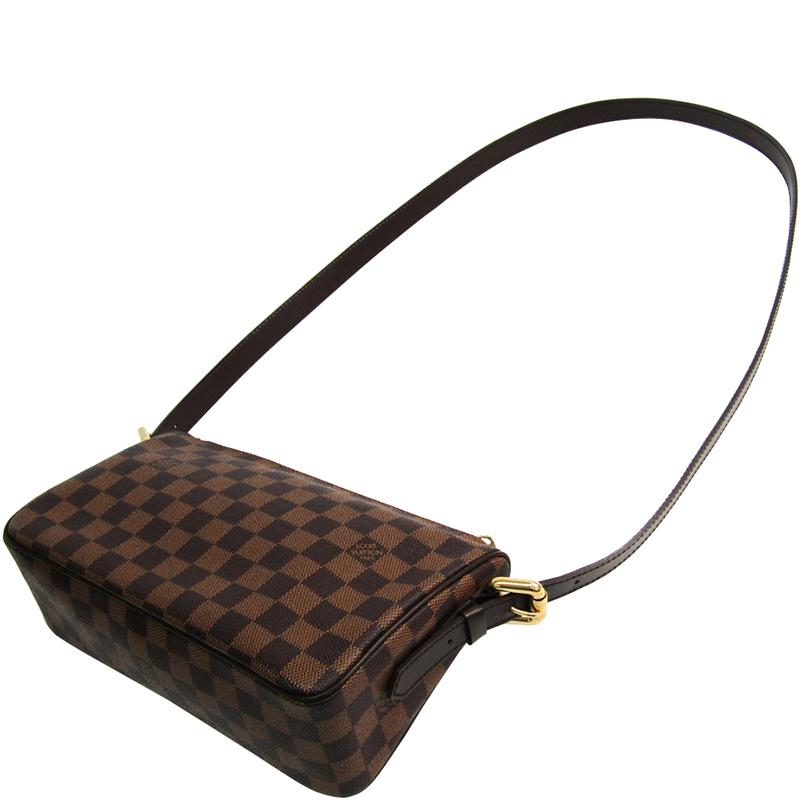 Louis Vuitton Damier Ebene Canvas Ravello Gm Shoulder Bag in Brown - Lyst