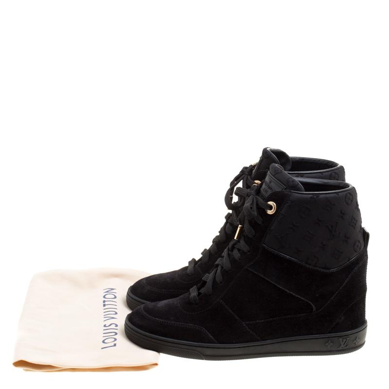 louis vuitton millenium wedge sneaker