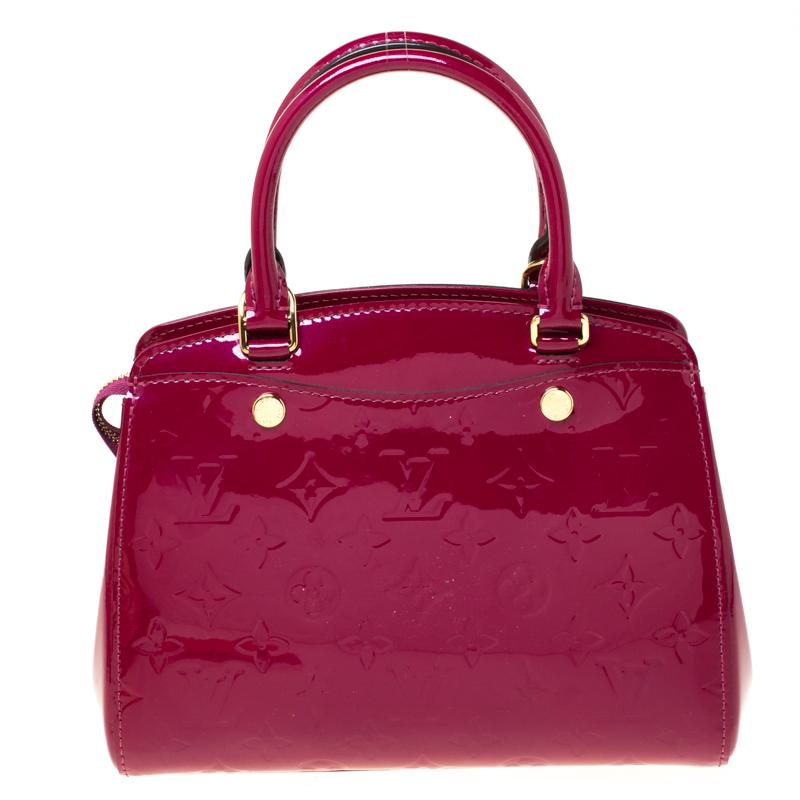 Louis Vuitton Leather Rouge Fauviste Monogram Vernis Brea Pm Nm Bag - Lyst