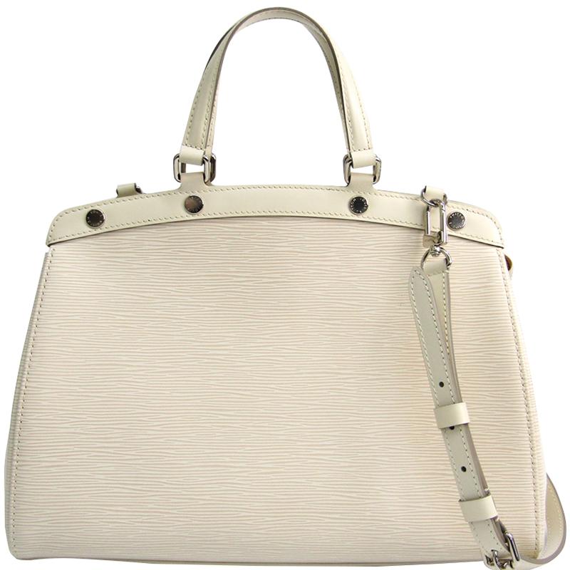 Lyst - Louis Vuitton Ivory Epi Leather Brea Mm Bag in White