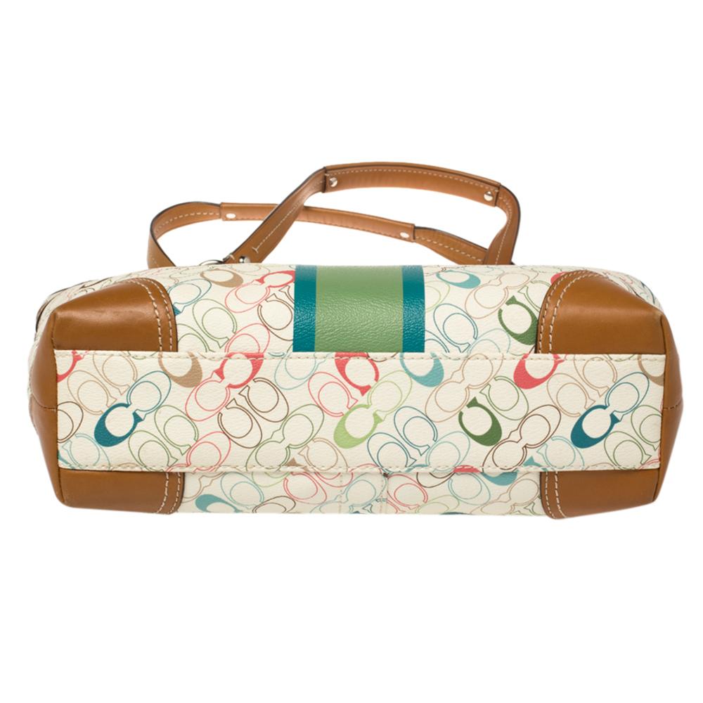 COACH Multicolor Signature Coated Canvas And Leather Chelsea Heritage ...