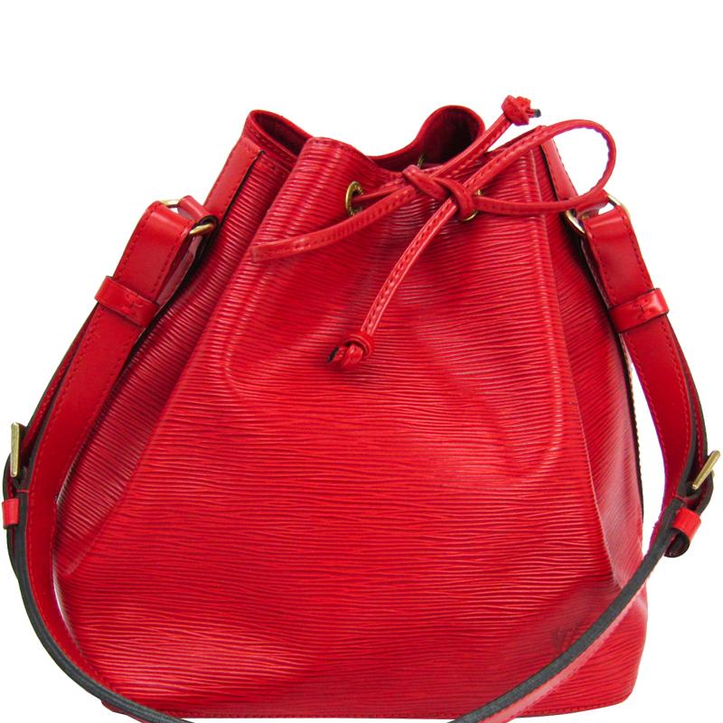 Louis Vuitton Castilian Red Epi Leather Petit Noe Shoulder Bag - Save 13% - Lyst