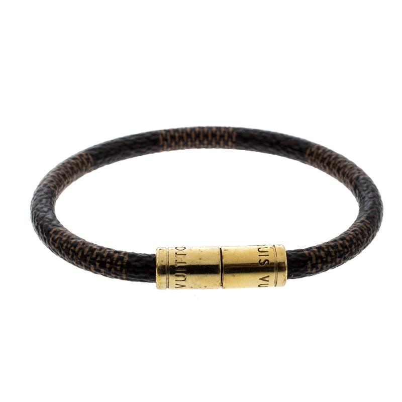 Louis Vuitton Keep It Bracelet Damier Graphite - For Sale on 1stDibs   bracelet keep it louis vuitton, louis vuitton keep it bracelet mens, lv  keep it bracelet