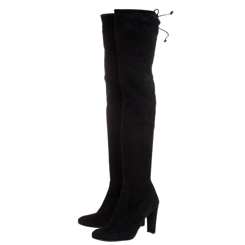 highland stuart weitzman black