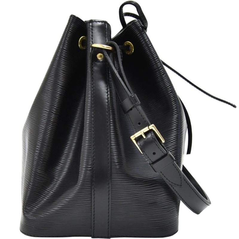 Louis Vuitton Noir Epi Leather Petit Noe Bag in Black - Lyst