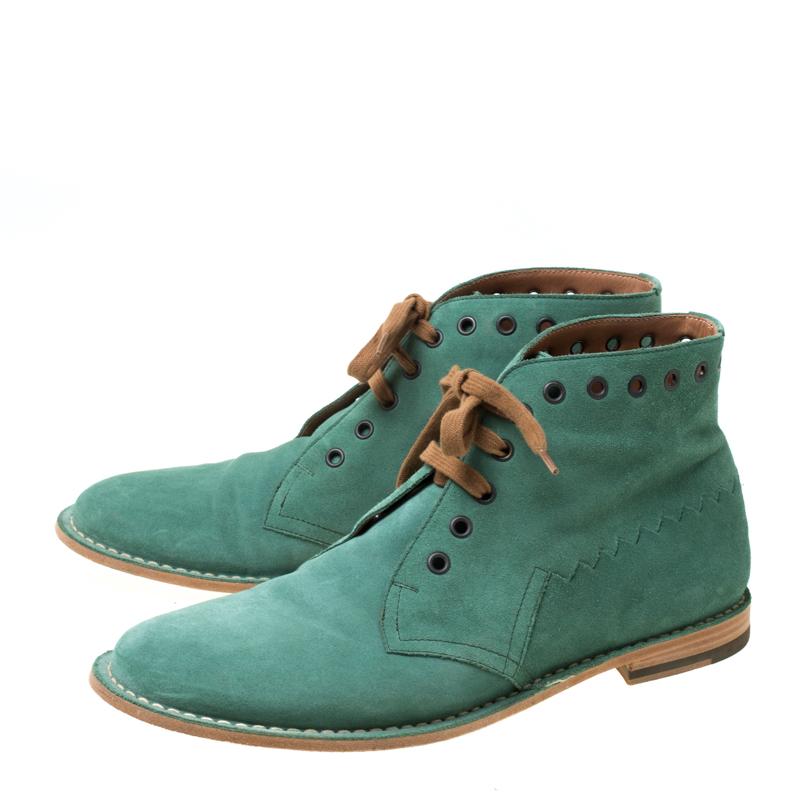 bottega boots green bottom