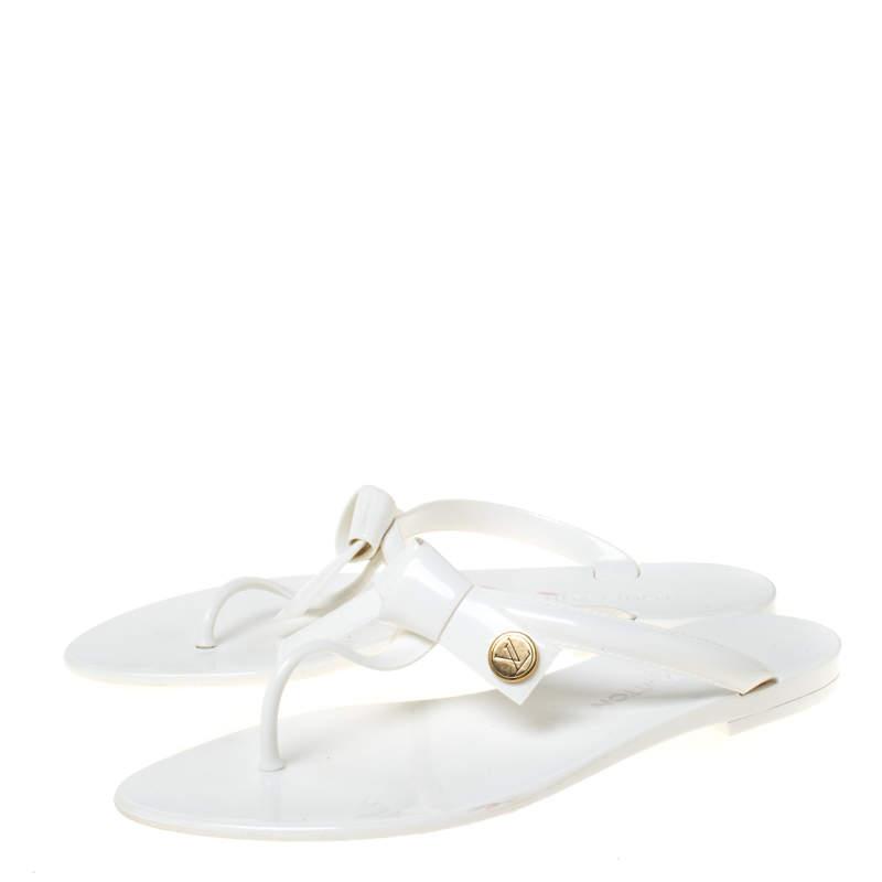 louis vuitton jelly sandals