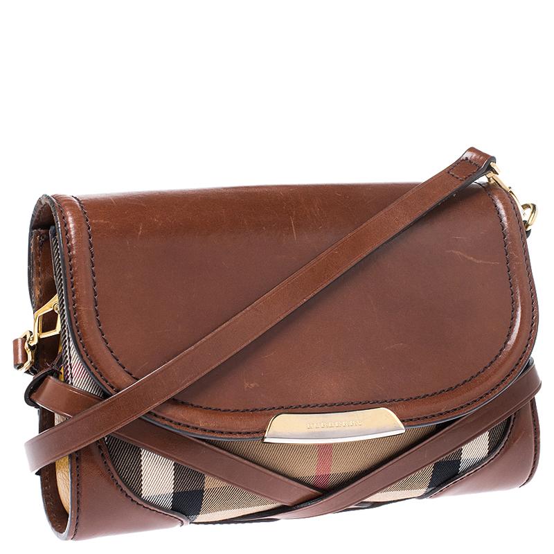burberry nova check crossbody bag