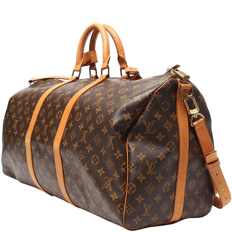 Marc By Marc Jacobs Louis Vuitton Monogram Canvas Keepall 55 Bag in Brown - Lyst