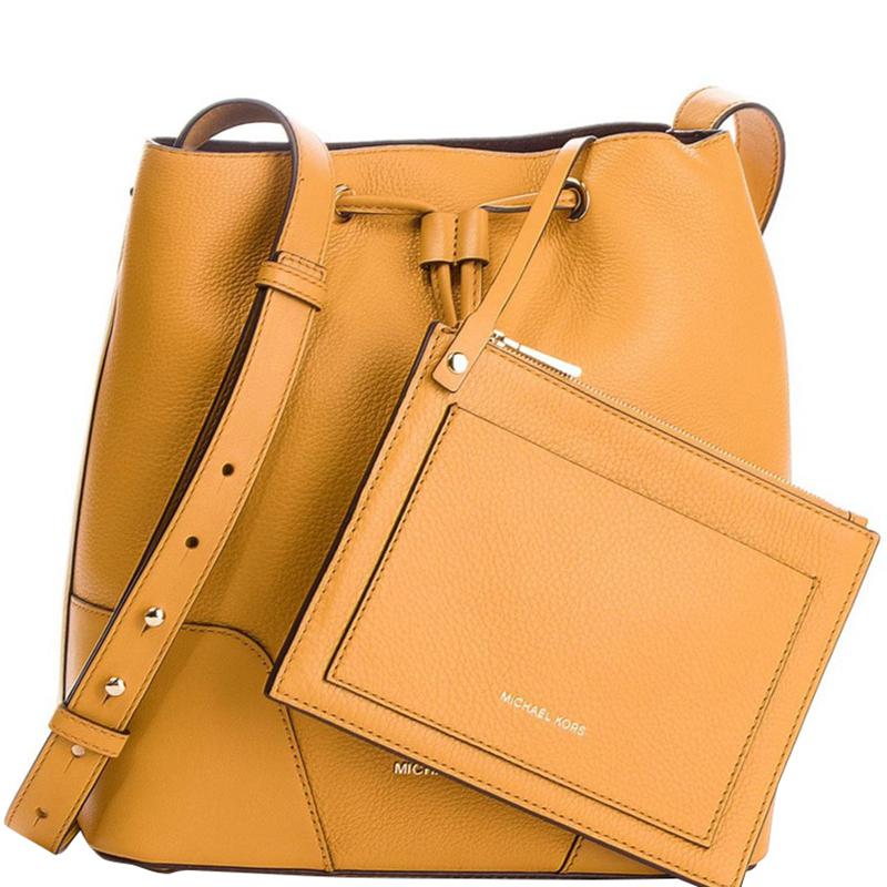 michael kors mustard yellow bag