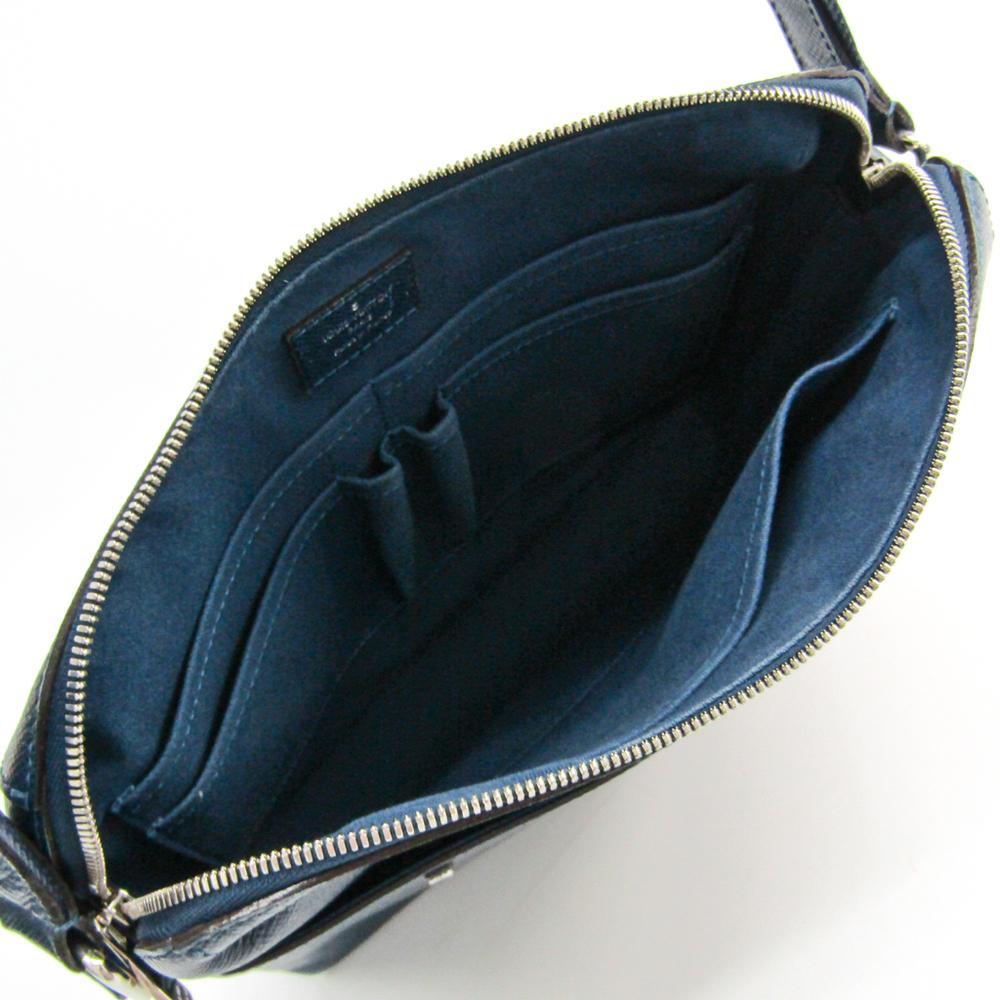 Louis Vuitton Ocean Taiga Leather Grigori Messanger Pm Bag in Navy Blue ...