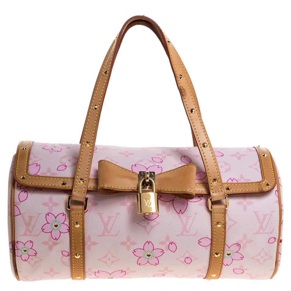 Louis Vuitton Cherry Blossom Pochette Pink 39619