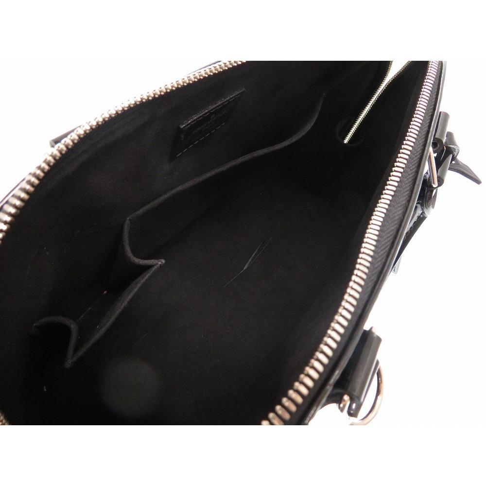Louis Vuitton Noir Electric Epi Leather Alma Pm Bag in Black - Lyst