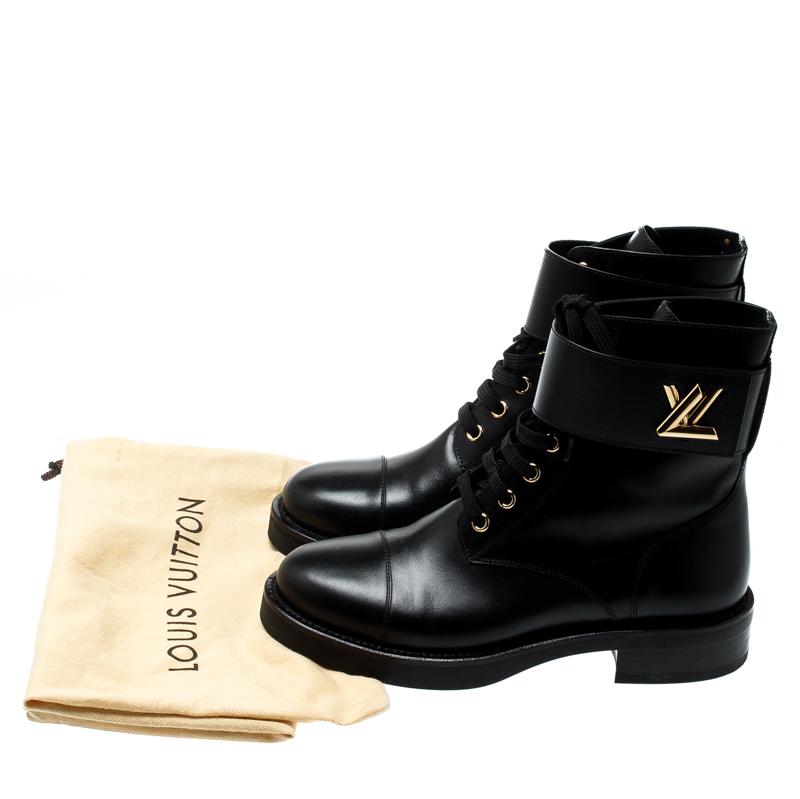 Louis Vuitton Black Ranger Boots | semashow.com