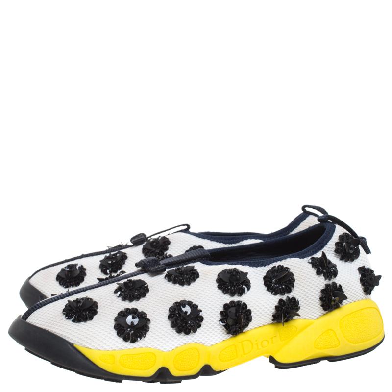 dior purple and yellow sneakers