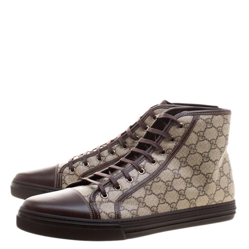 gucci supreme high top black