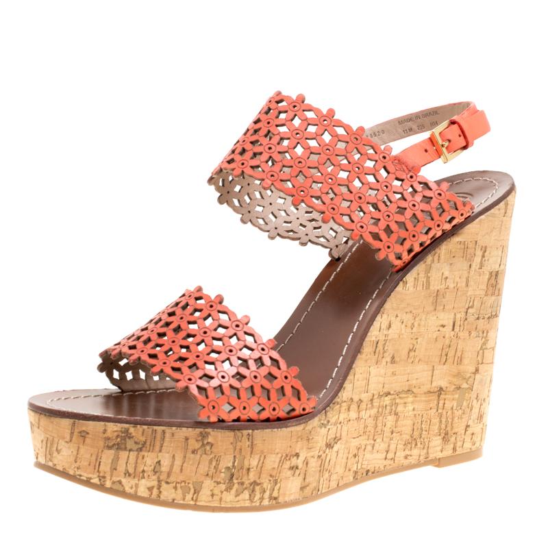 tory burch coral flats
