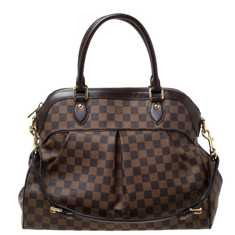Louis Vuitton Damier Ebene Canvas Trevi Pm Bag in Brown - Save 47% - Lyst