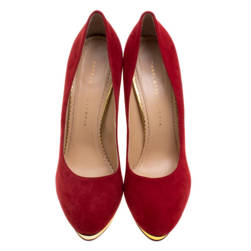 charlotte olympia red heels