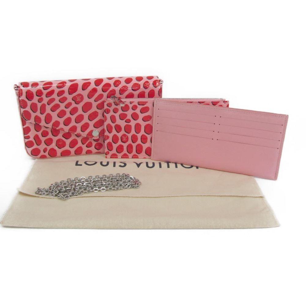 Louis Vuitton Pink Monogram Vernis Jungle Dots Pochette Felicie Bag - Lyst