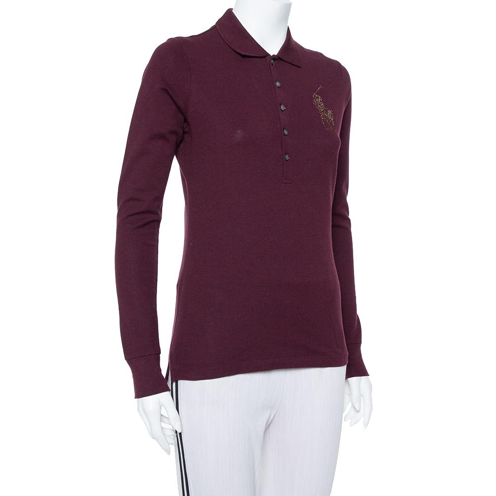 burgundy ralph lauren sweatsuit