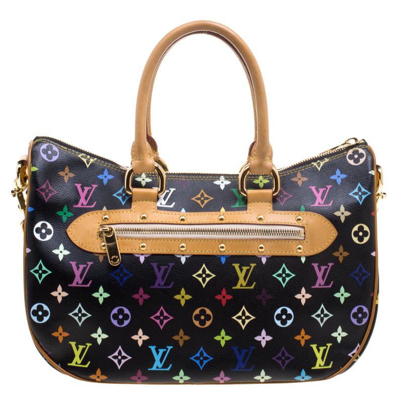 $3000 Louis Vuitton Monogram Multicolor Black Rita Gold Chain Bag Purse -  Lust4Labels