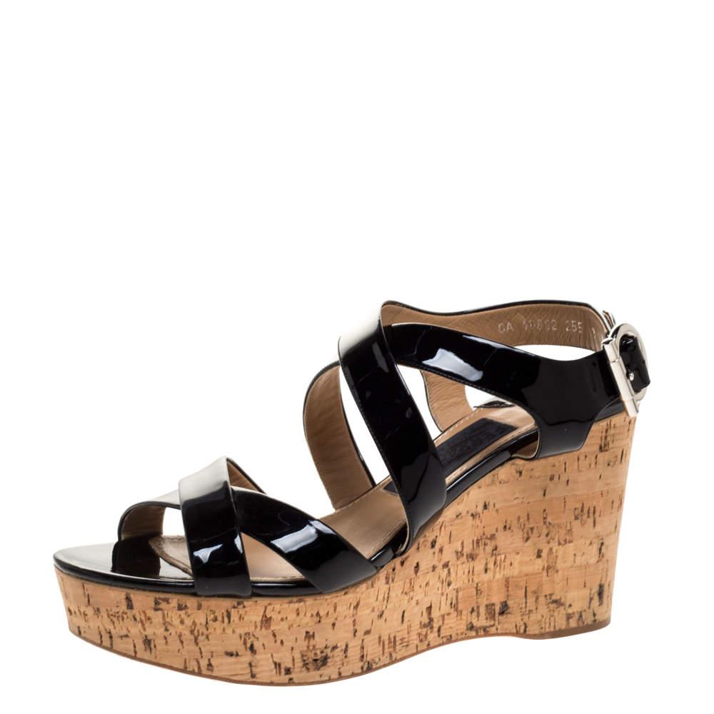 ferragamo cork wedge