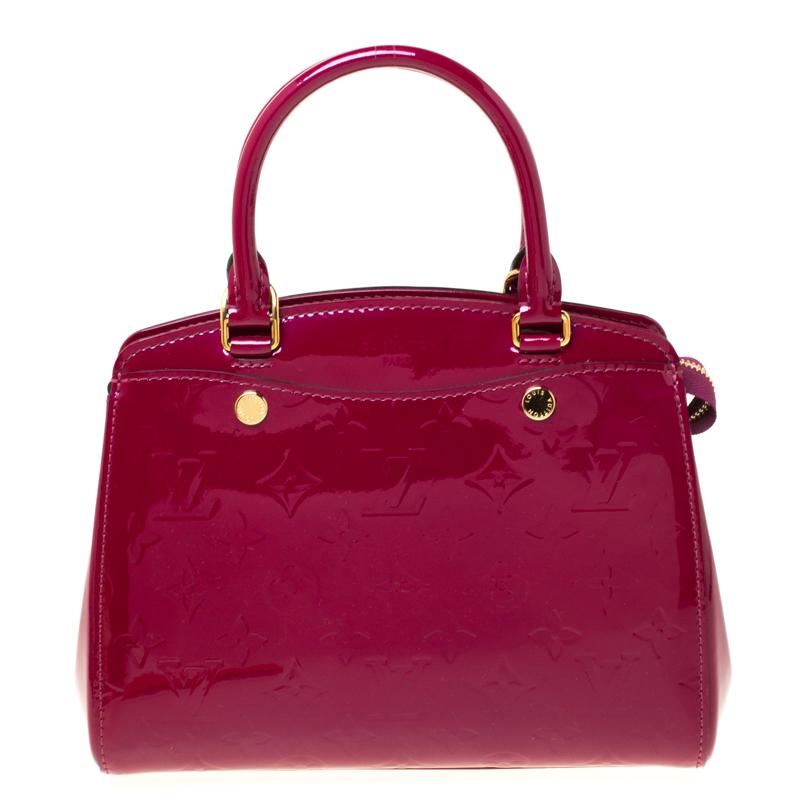 Louis Vuitton Leather Rouge Fauviste Monogram Vernis Brea Pm Nm Bag - Lyst