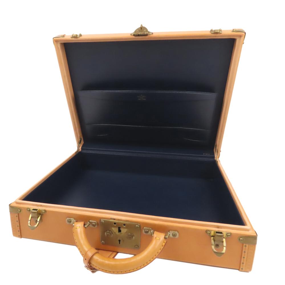 Louis Vuitton Brown Leather Vachetta President Classeur Briefcase for Men - Lyst