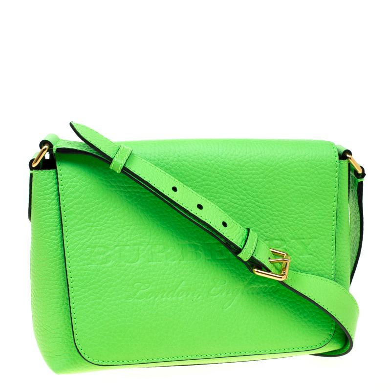 neon green crossbody
