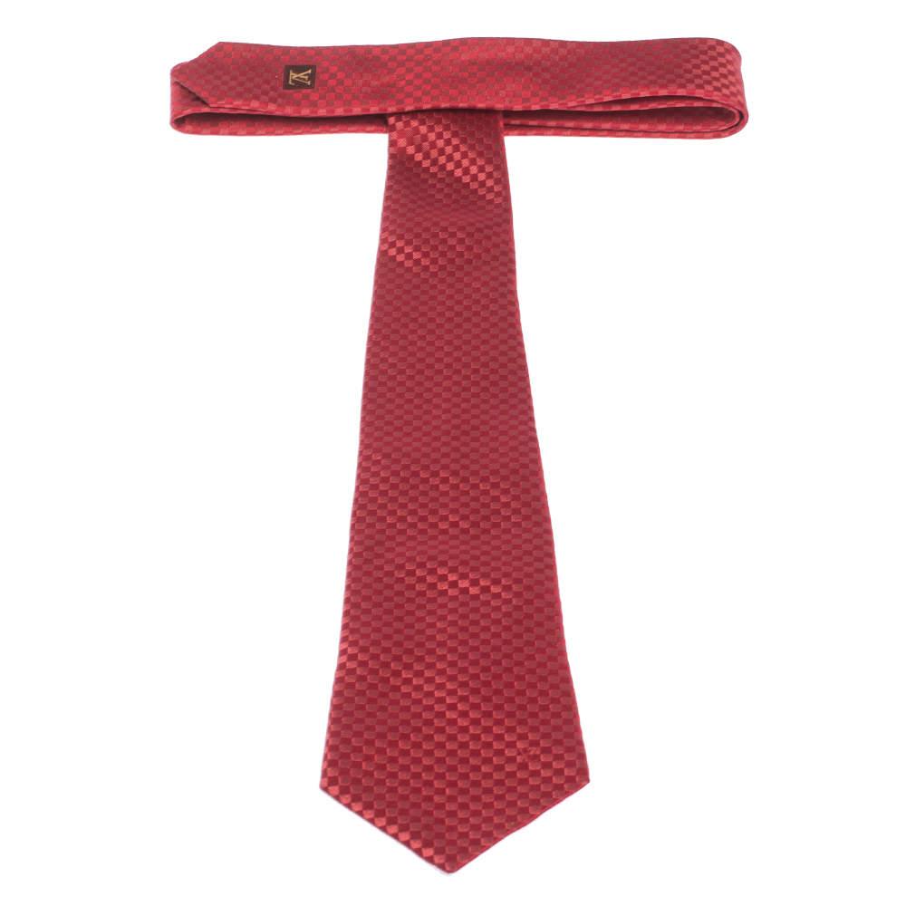 damier classique tie