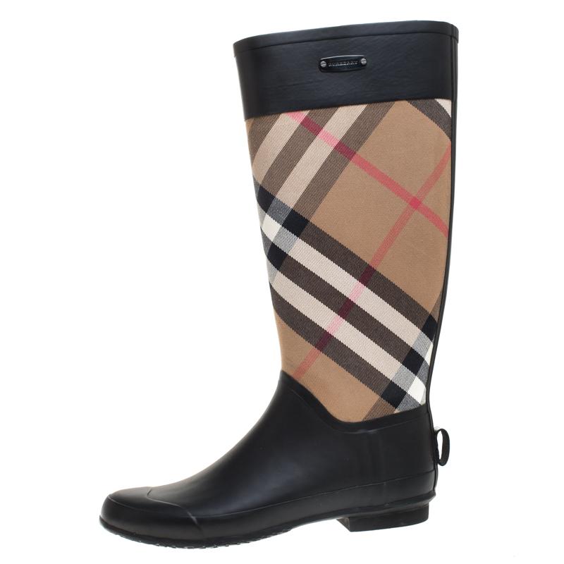 clemence rain boot burberry