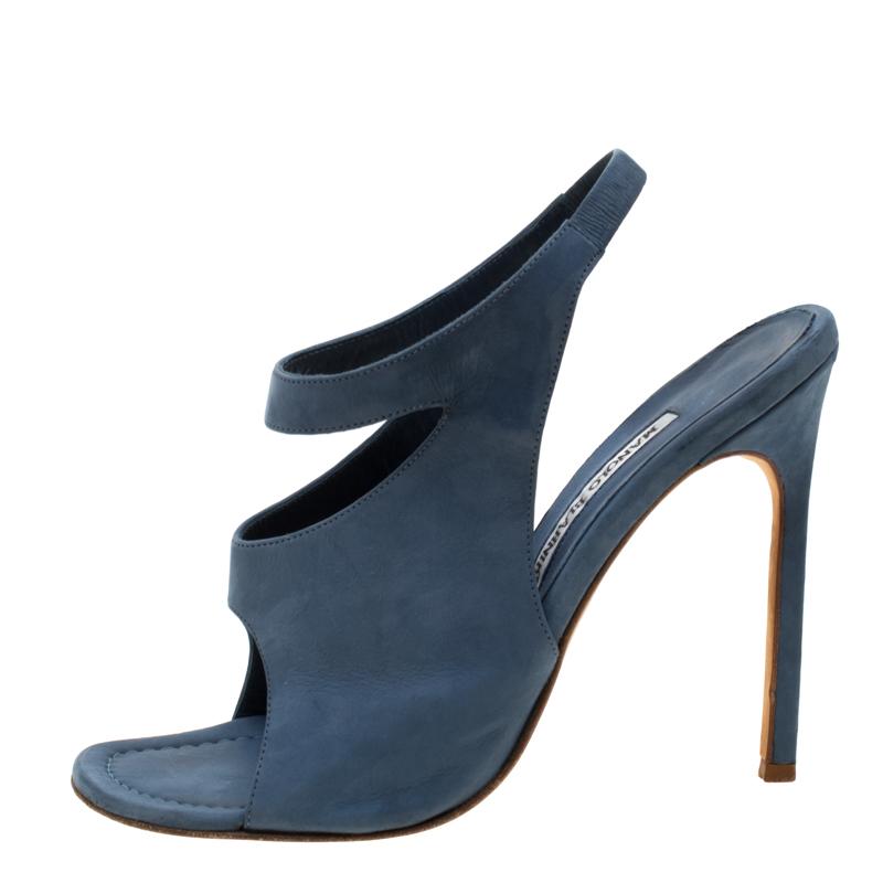pale blue suede slingbacks