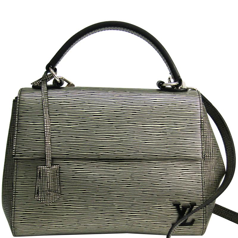 Louis Vuitton Platine Epi Leather Cluny Bb Bag in Grey (Gray) - Lyst
