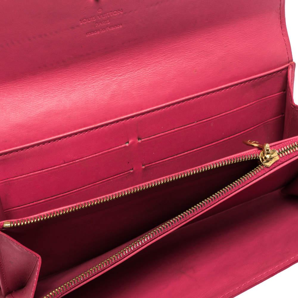 Louis Vuitton Sarah Wallet Pink Insider