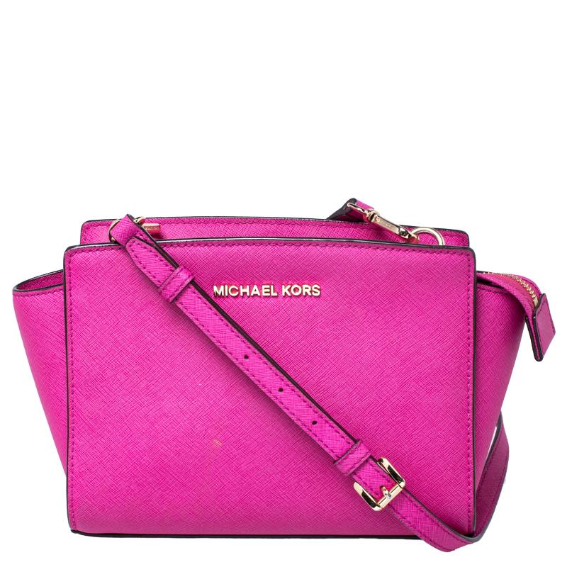 michael kors hot pink tote