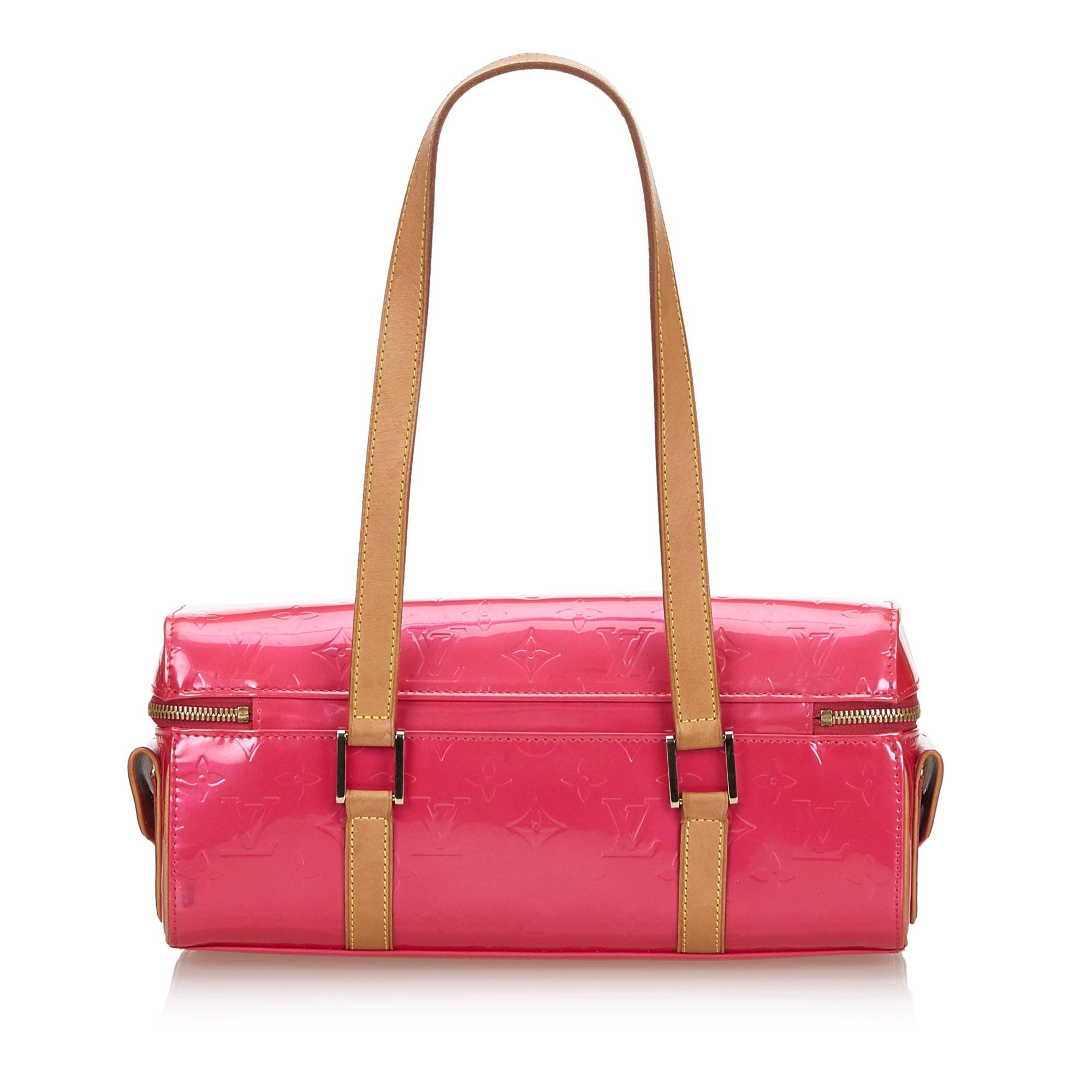 Louis Vuitton Pink Vernis Leather Sullivan Horizontal Gm Bag - Lyst