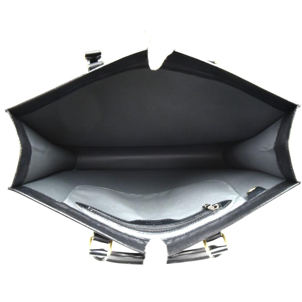 Louis Vuitton Black Epi Leather Sac Plat Handbag - Lyst