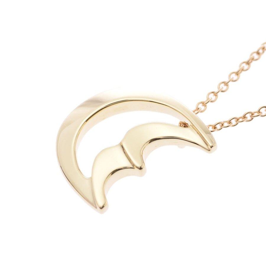 crescent moon necklace tiffany