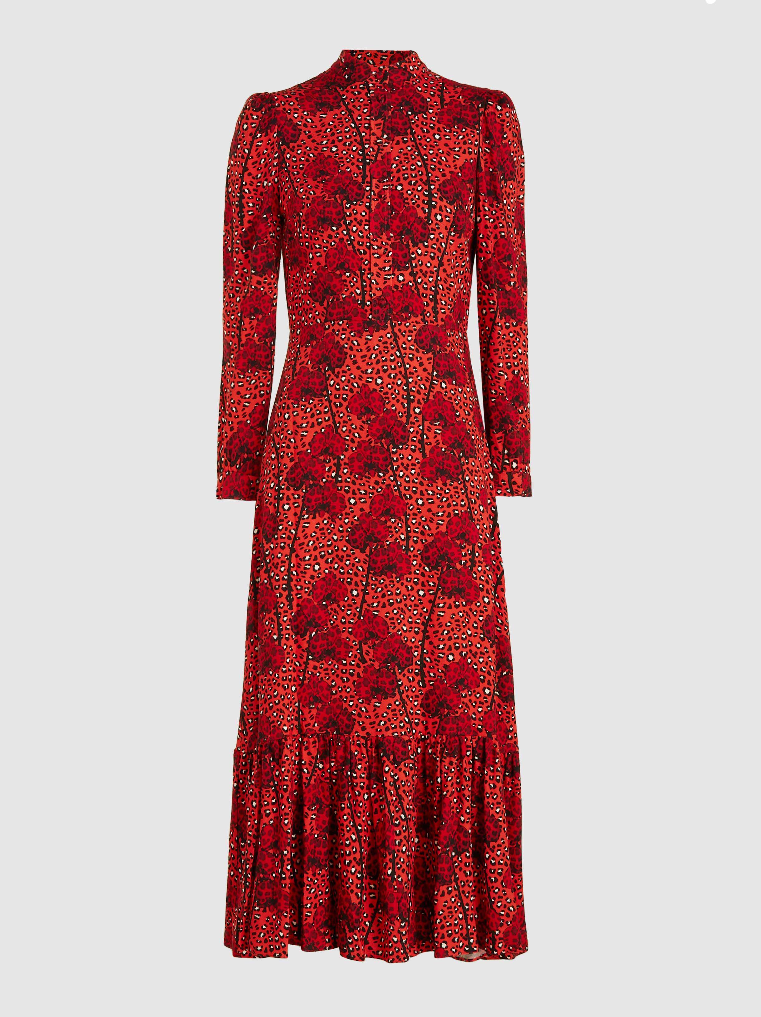 Borgo De Nor Floral Silk Maxi Dress | Browns