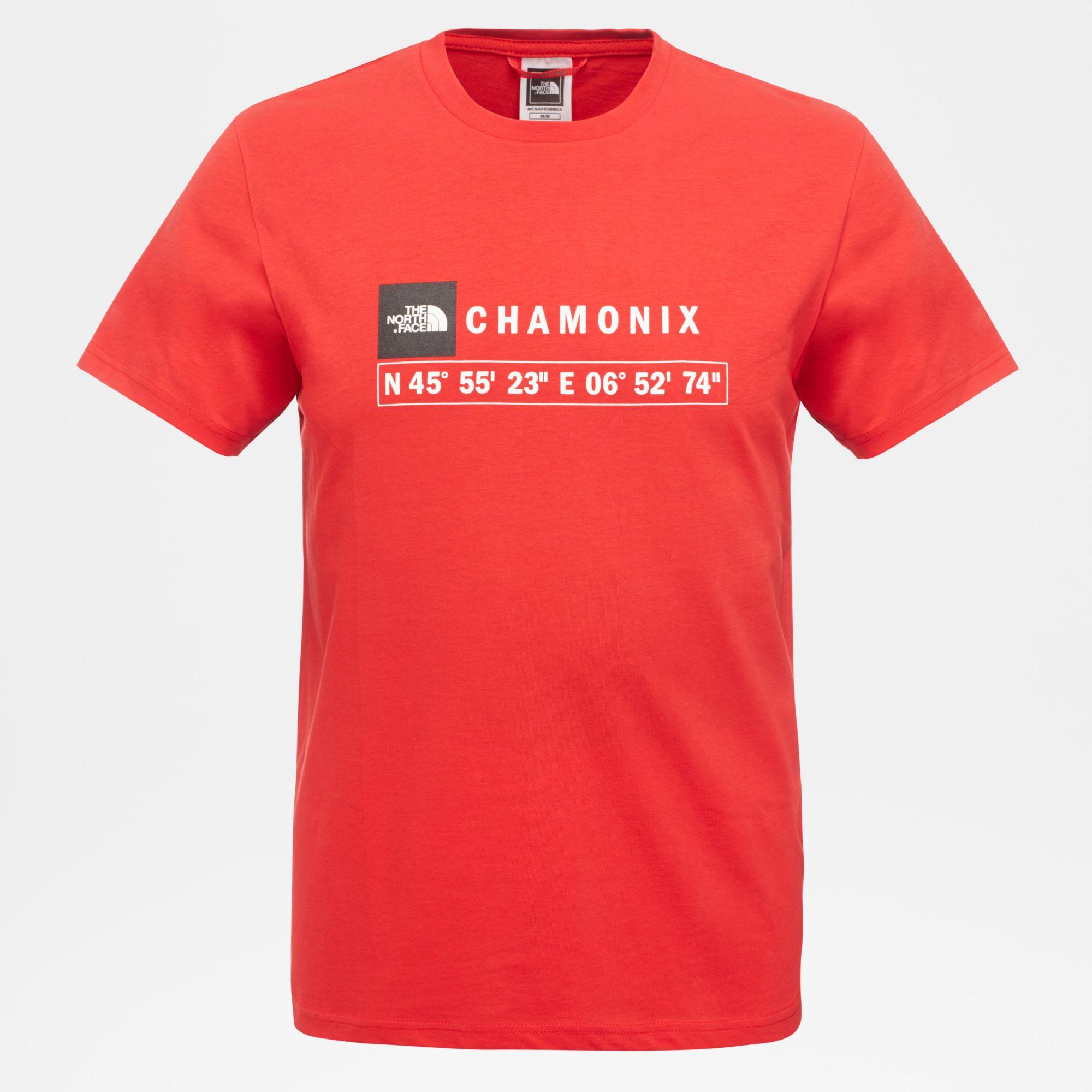The North Face Chamonix T-shirt in Red for Men | Lyst UK