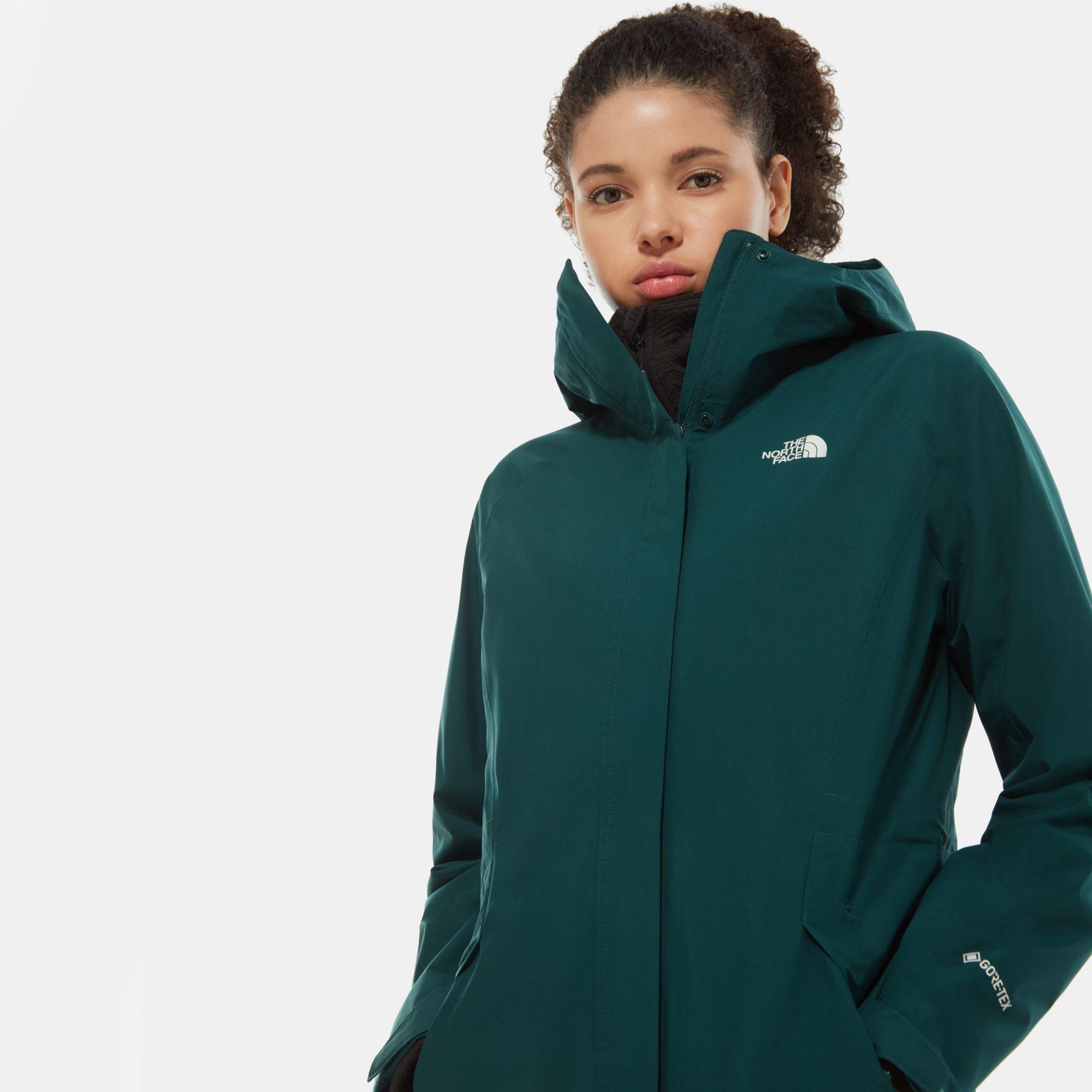 The North Face Women's All Terrain Zip-in Jacket Ponderosa in Green | Lyst  UK